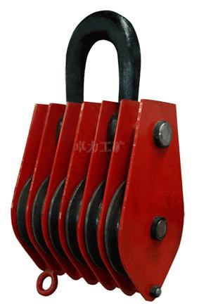 吊環(huán)型六輪滑車，軸套吊環(huán)型六輪滑車，滑車